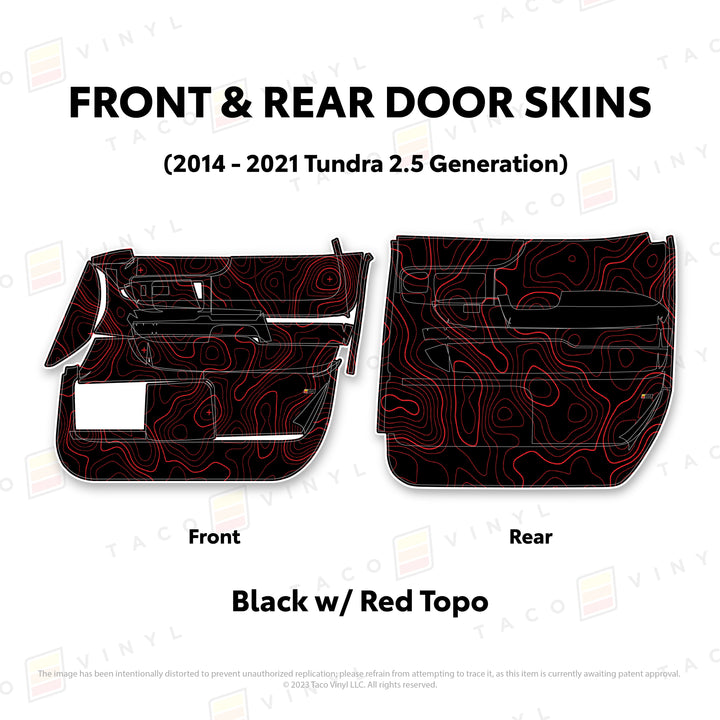 2014-21 Tundra Door Skins