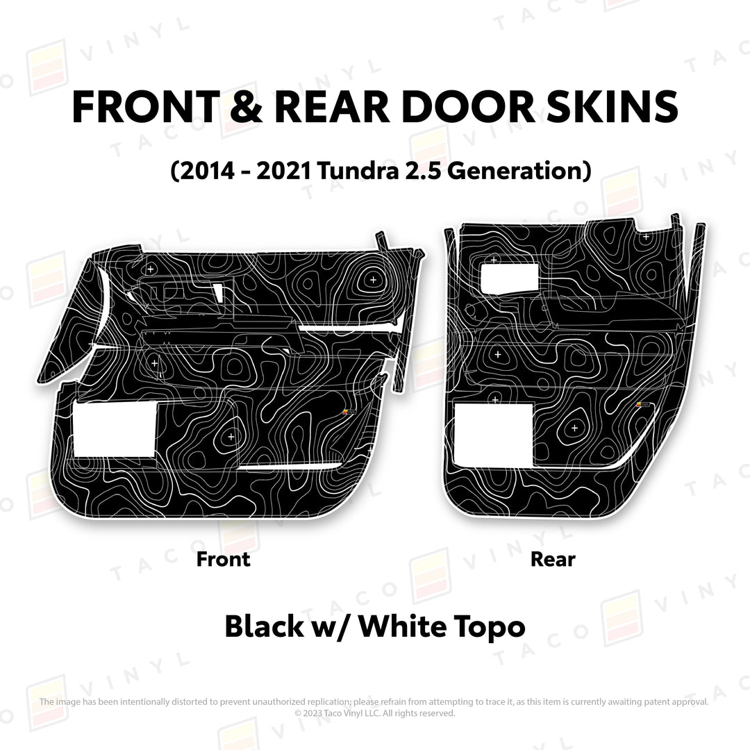 2014-21 Tundra Door Skins