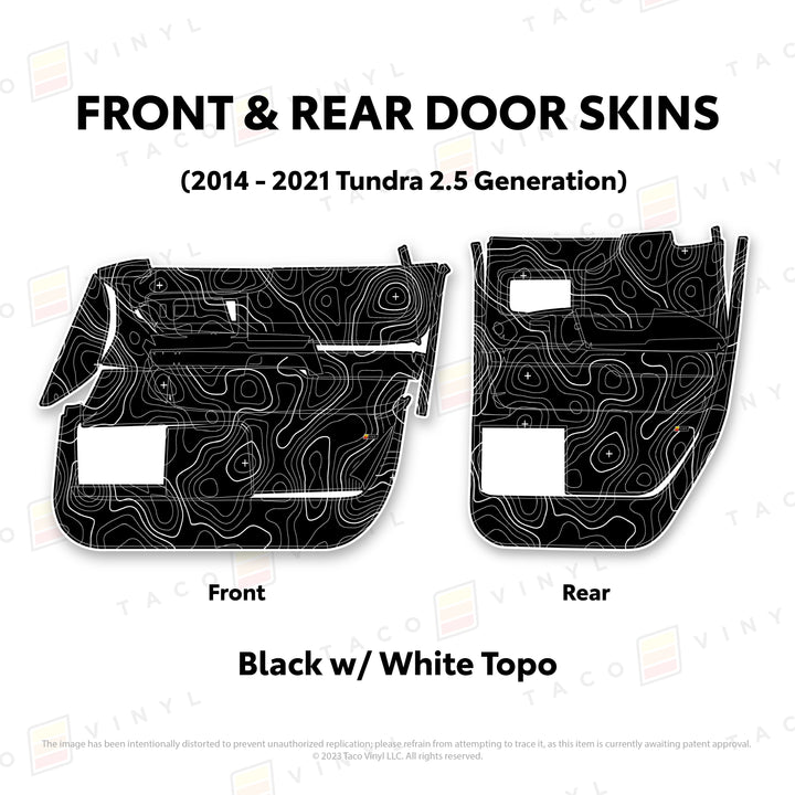 2014-21 Tundra Door Skins