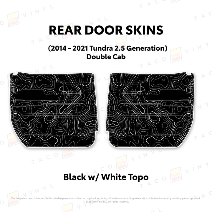 2014-21 Tundra Door Skins