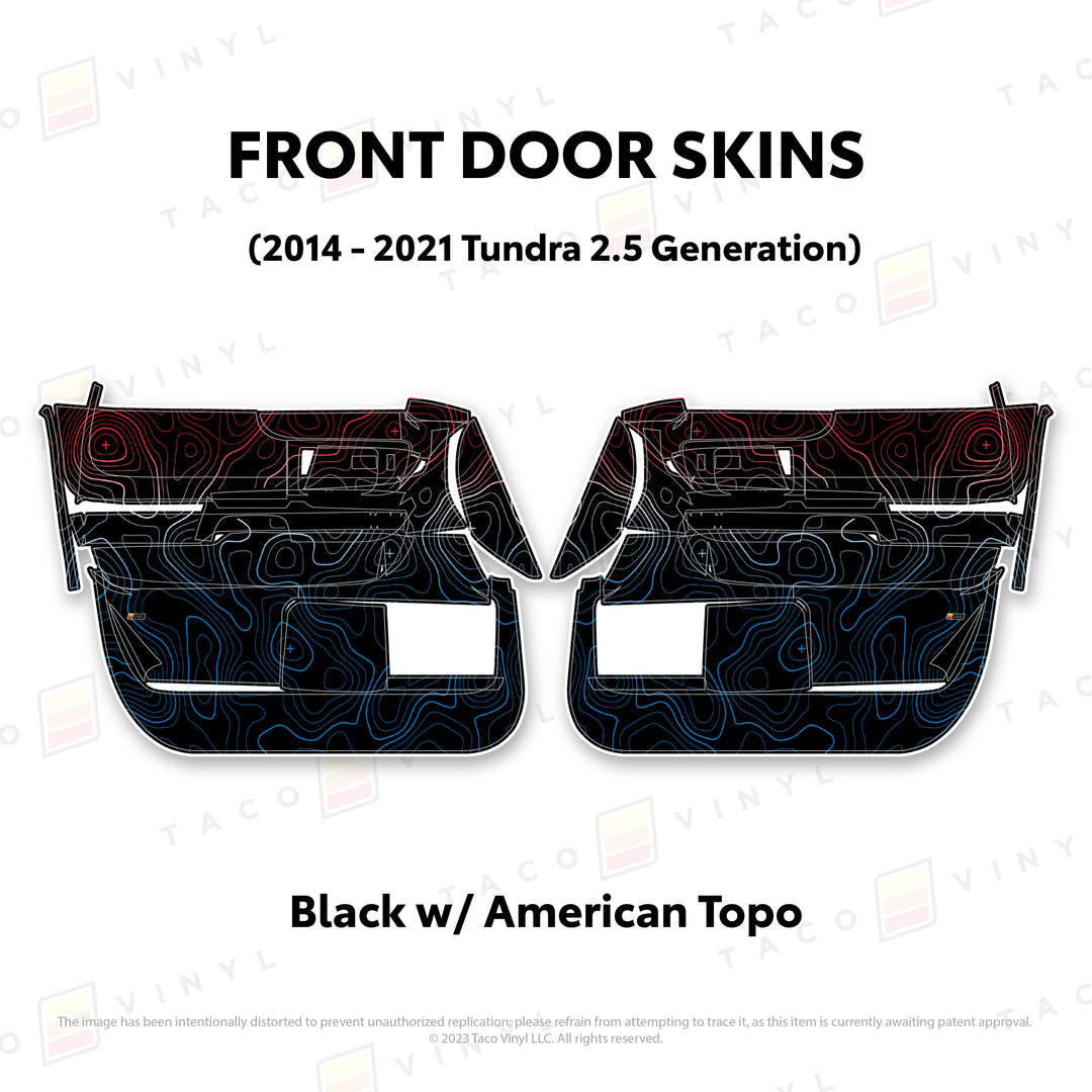 2014-21 Tundra Door Skins