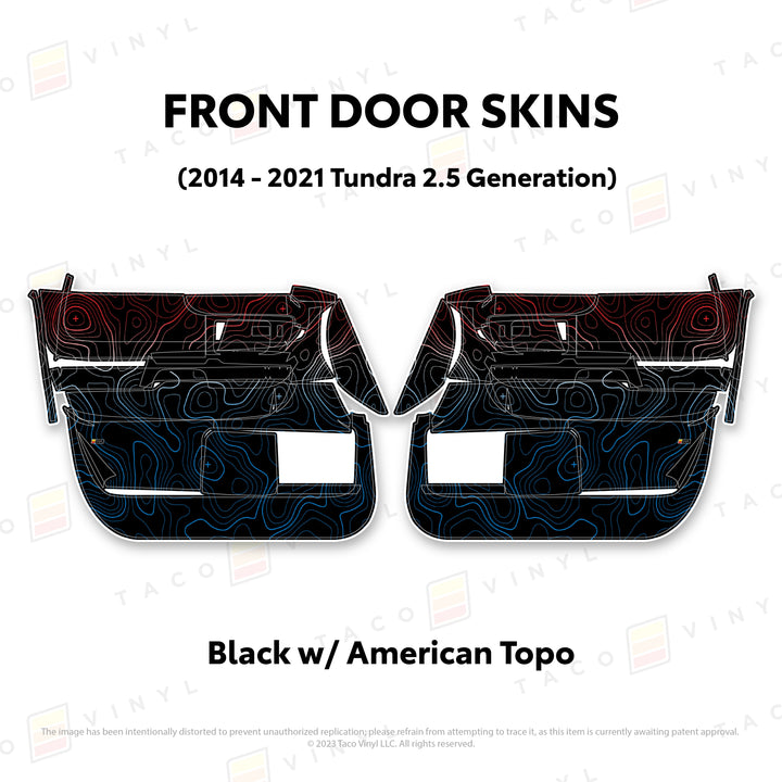 2014-21 Tundra Door Skins