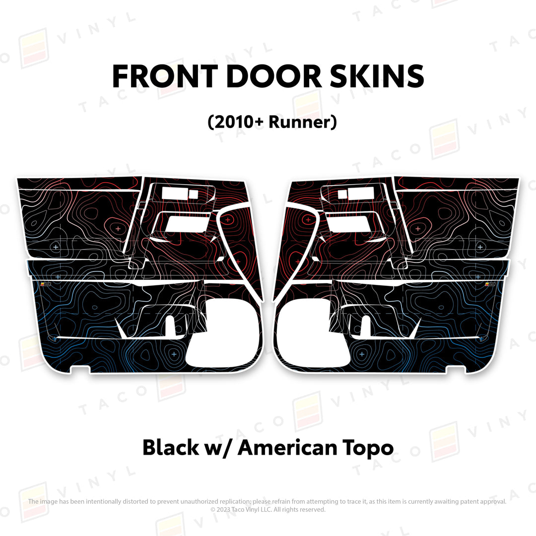 2010-24 4Runner Door Skins