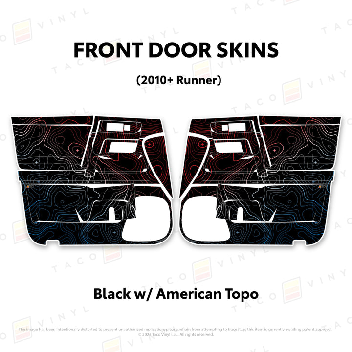 2010-24 4Runner Door Skins