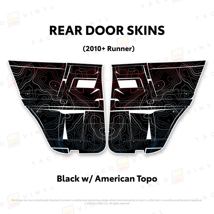 2010-24 4Runner Door Skins