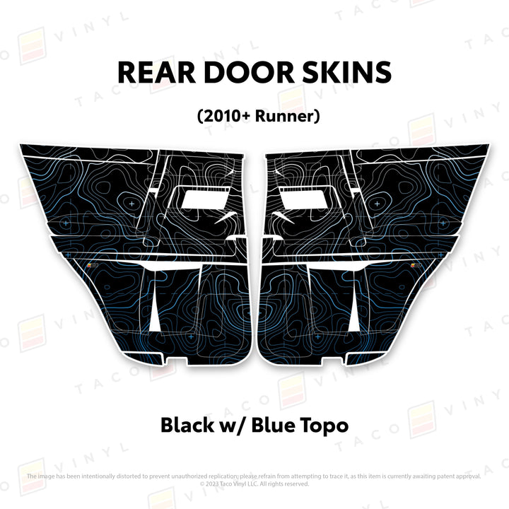 2010-24 4Runner Door Skins