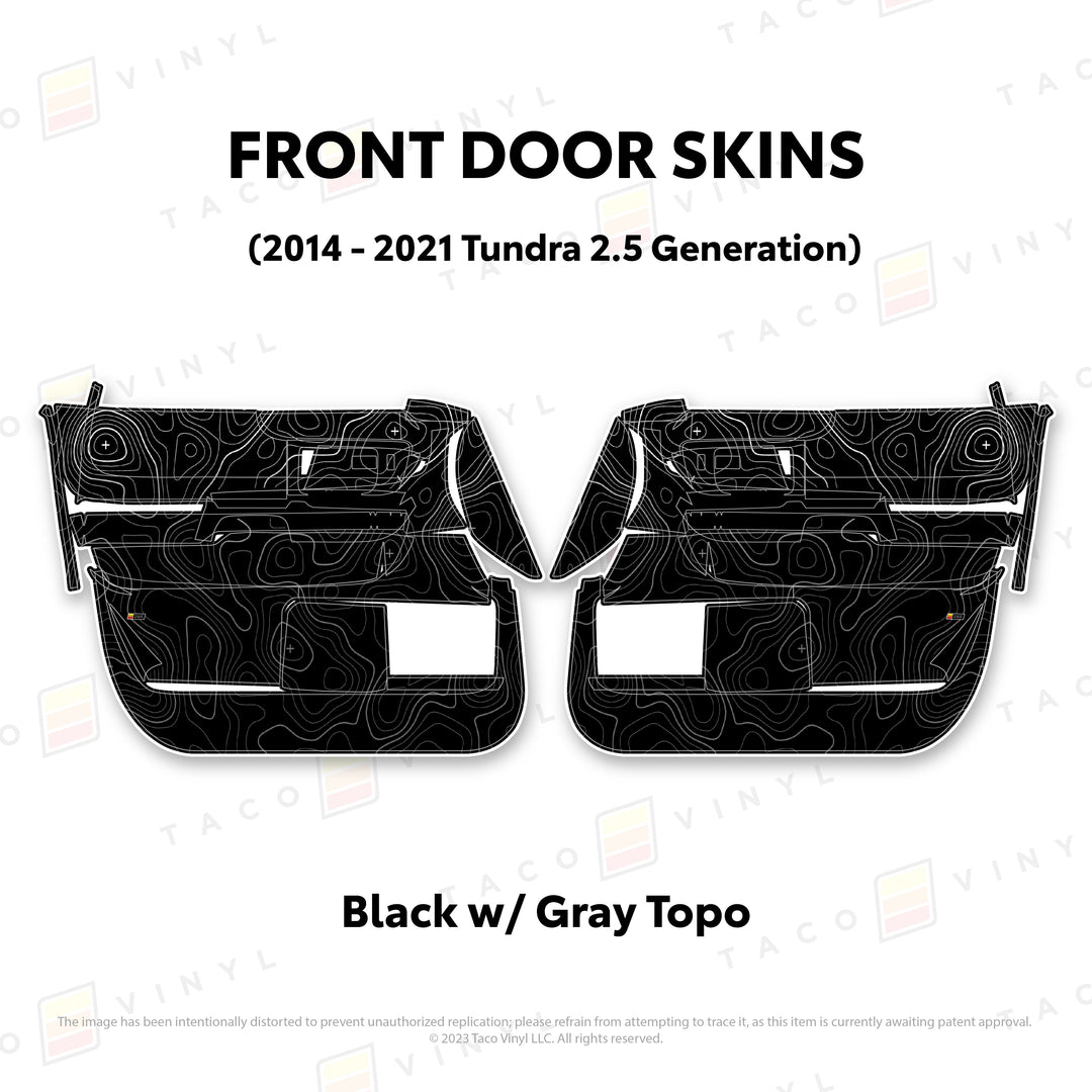 2014-21 Tundra Door Skins