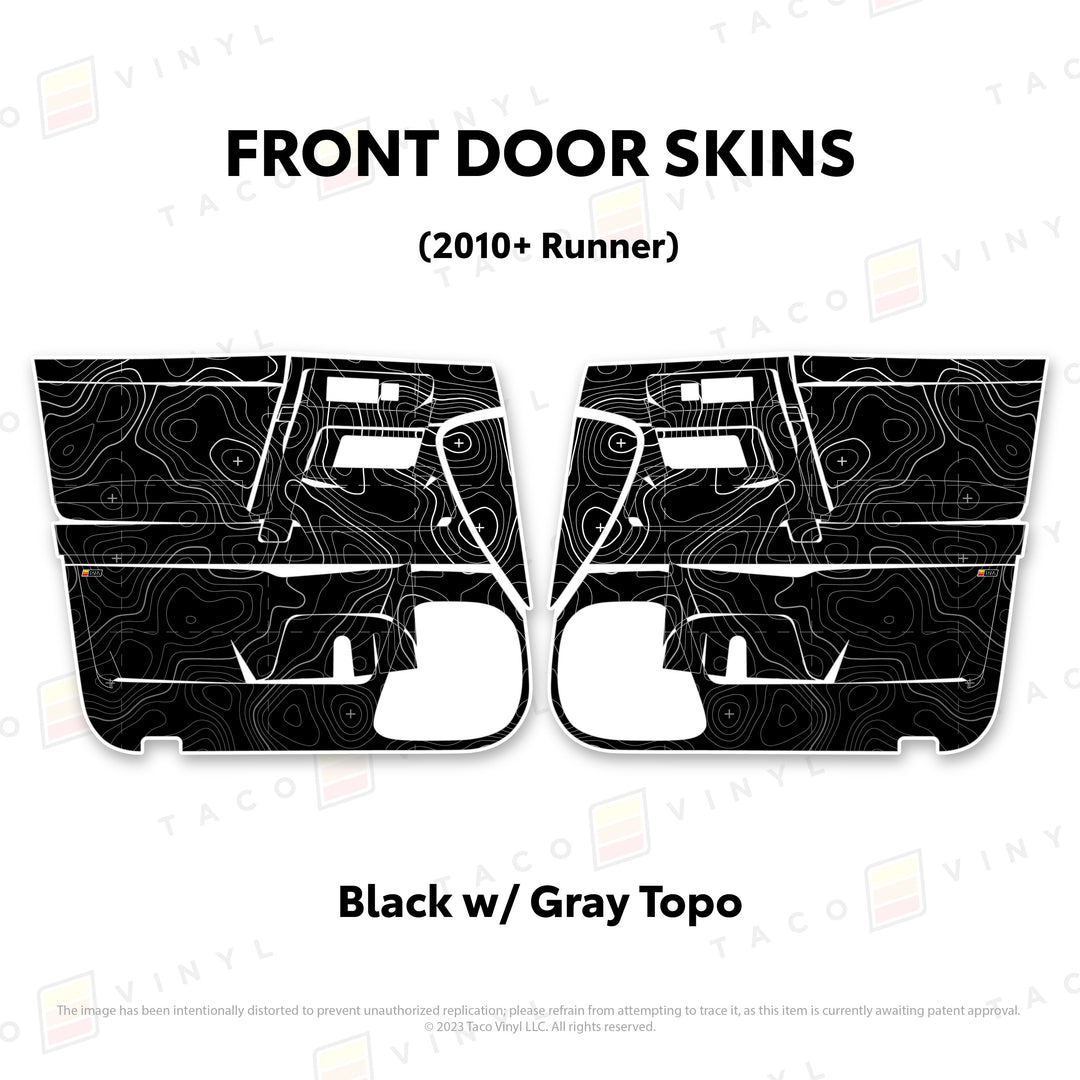 2010-24 4Runner Door Skins