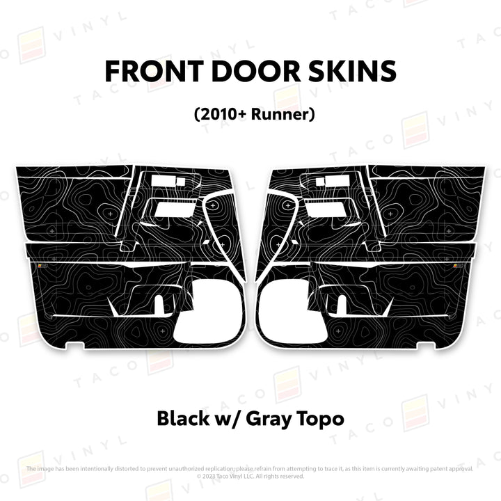 2010-24 4Runner Door Skins
