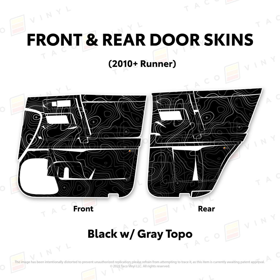 2010-24 4Runner Door Skins