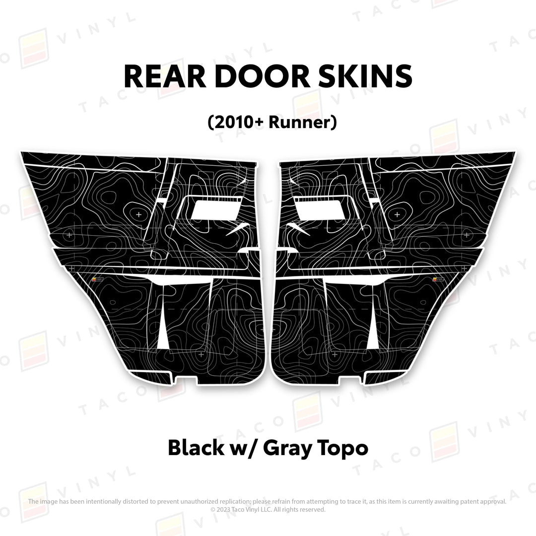 2010-24 4Runner Door Skins