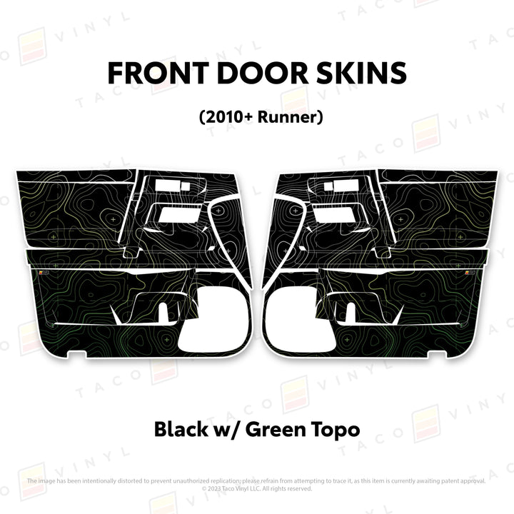 2010-24 4Runner Door Skins