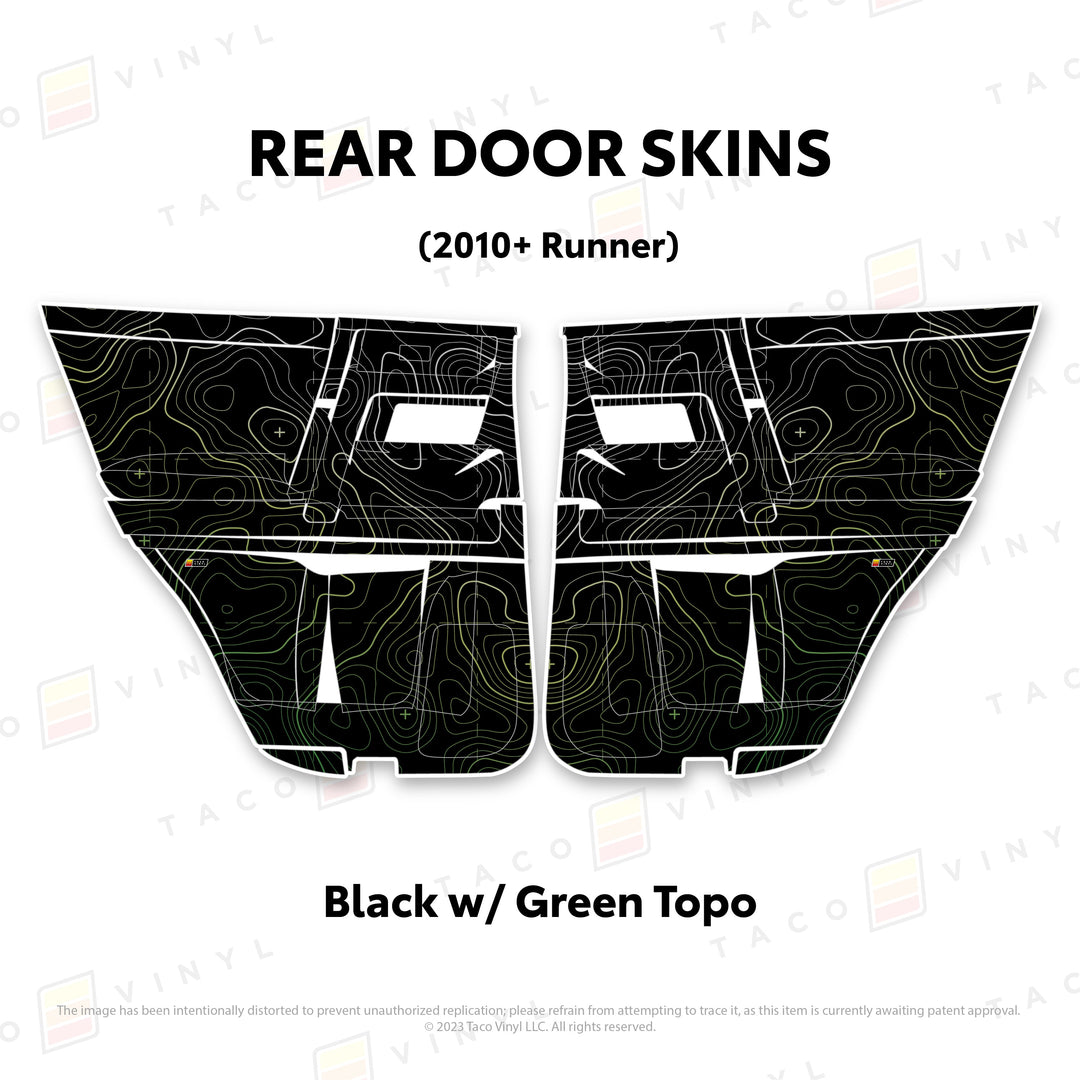 2010-24 4Runner Door Skins