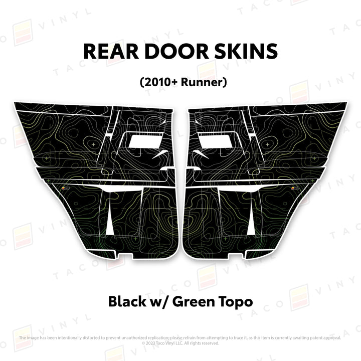 2010-24 4Runner Door Skins