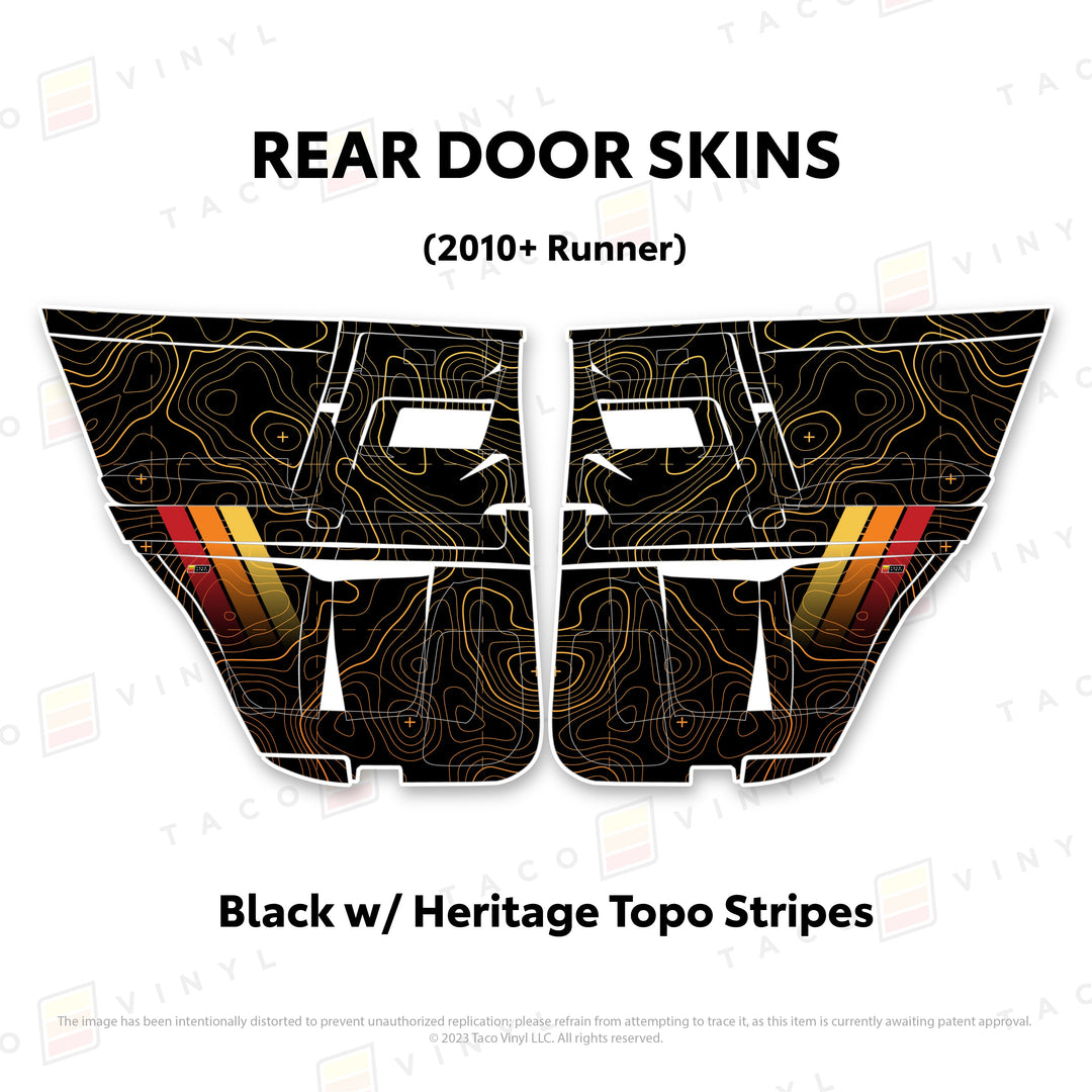 2010-24 4Runner Door Skins