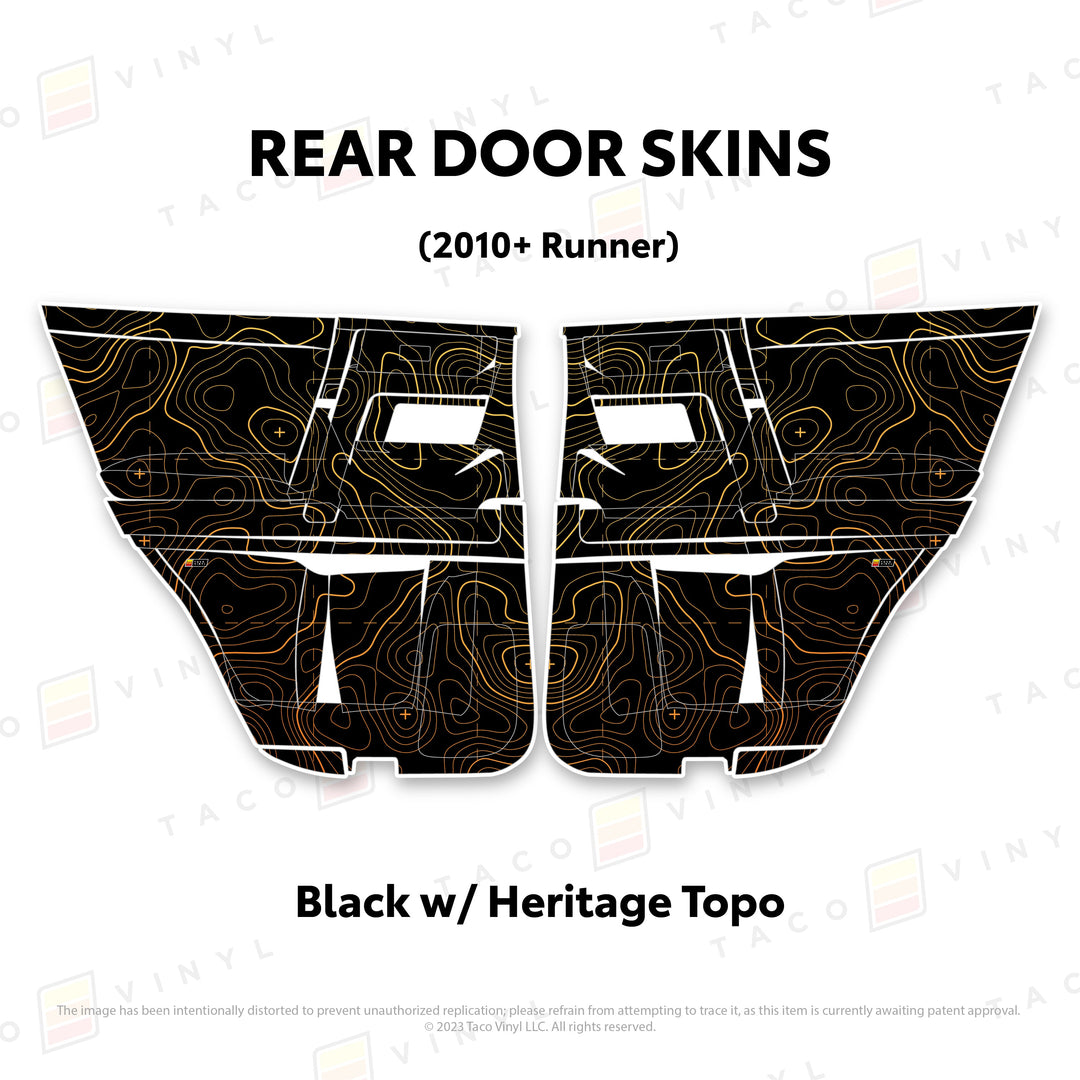 2010-24 4Runner Door Skins