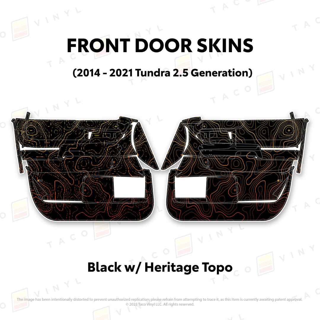 2014-21 Tundra Door Skins