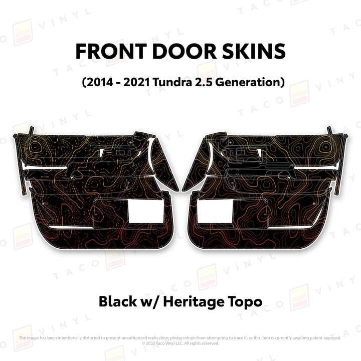 2014-21 Tundra Door Skins