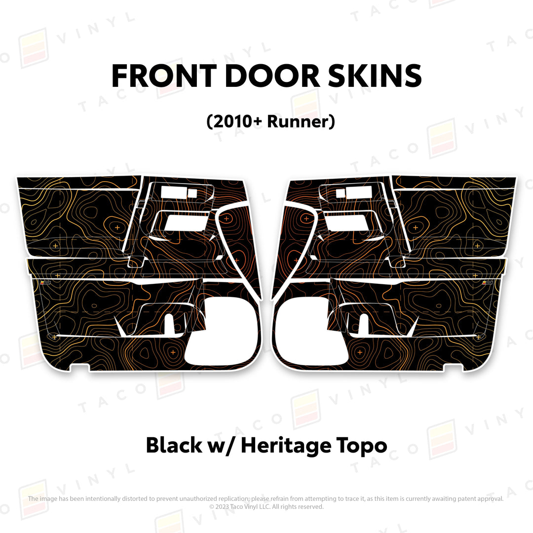 2010-24 4Runner Door Skins