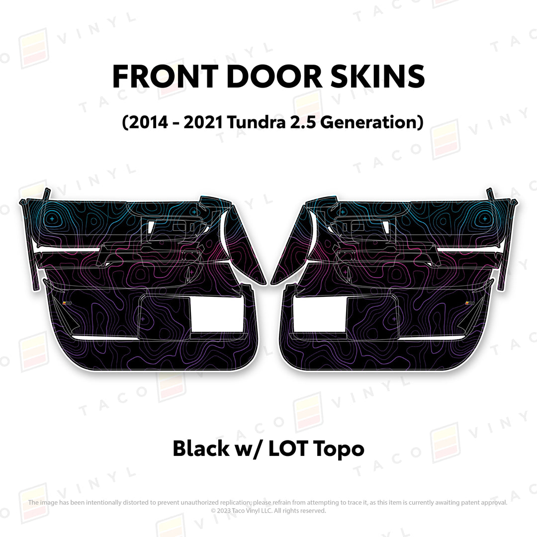 2014-21 Tundra Door Skins