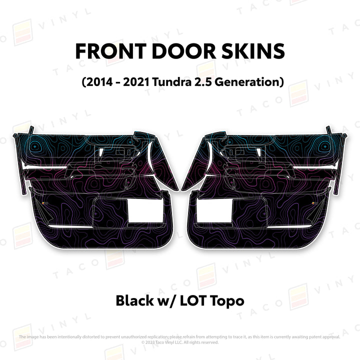 2014-21 Tundra Door Skins