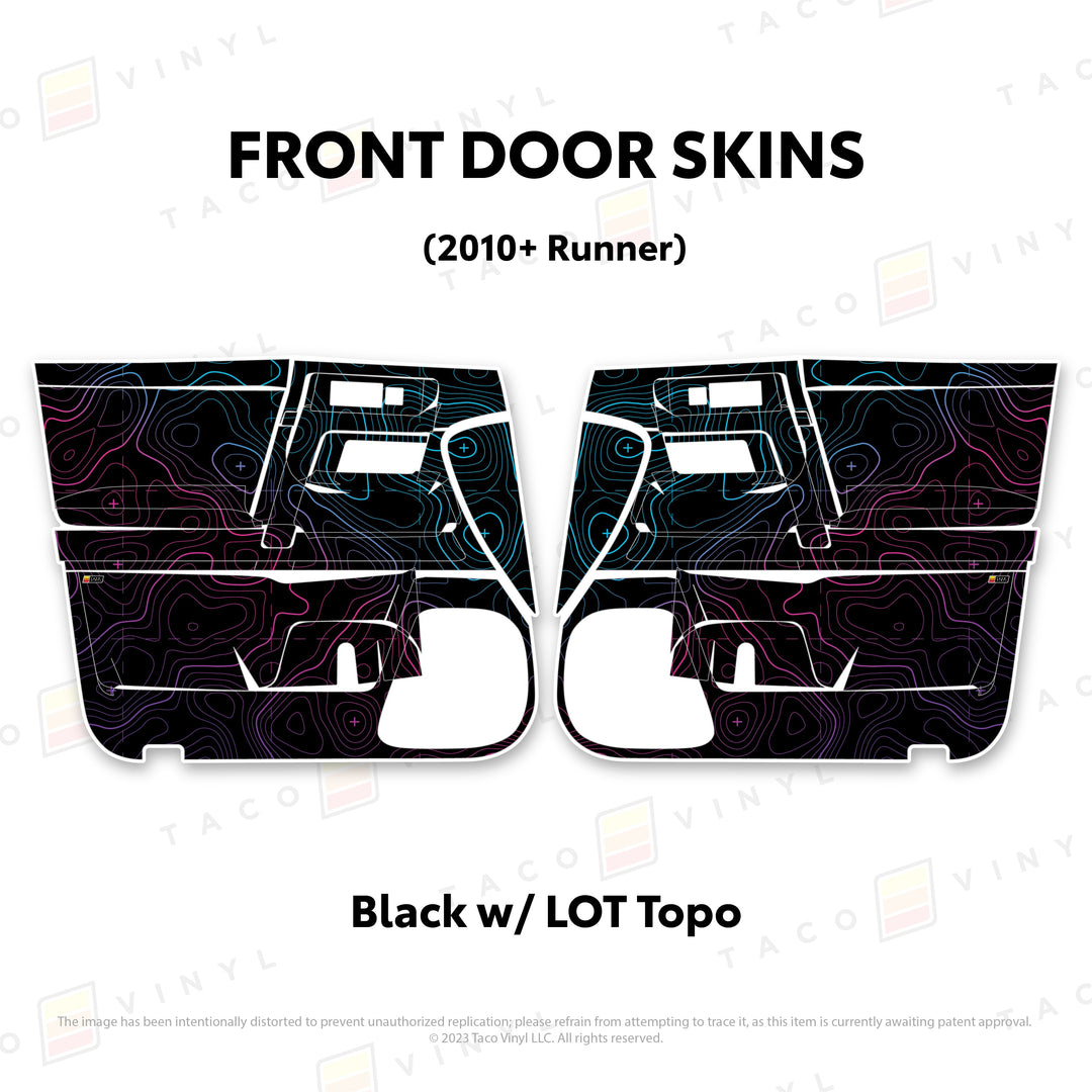 2010-24 4Runner Door Skins