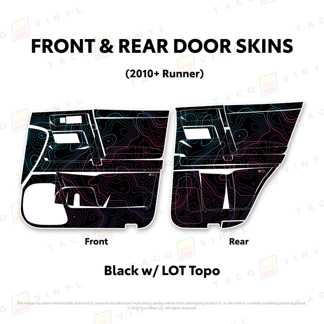 2010-24 4Runner Door Skins
