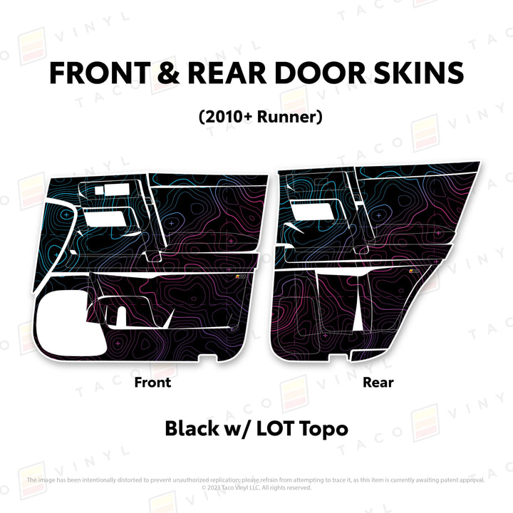 2010-24 4Runner Door Skins