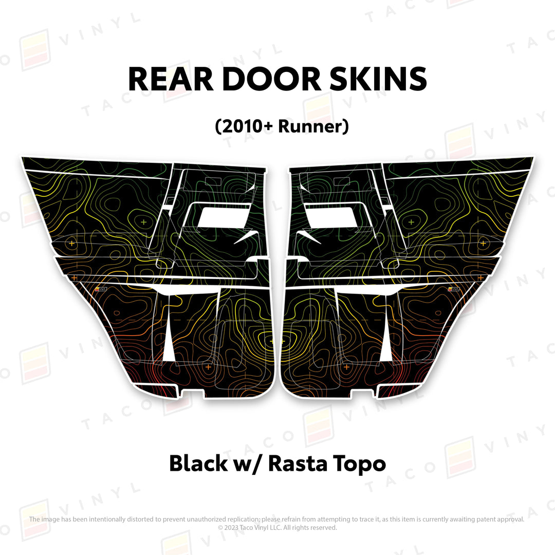 2010-24 4Runner Door Skins