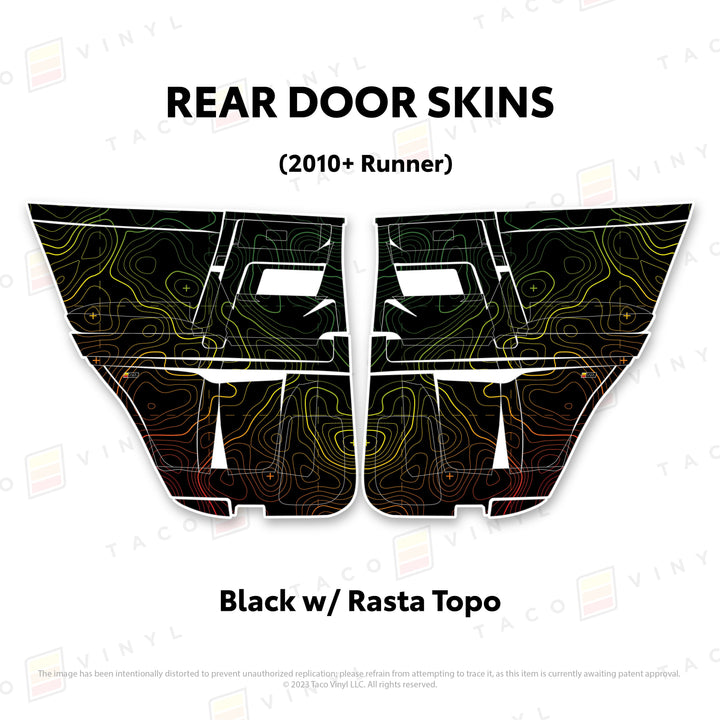 2010-24 4Runner Door Skins