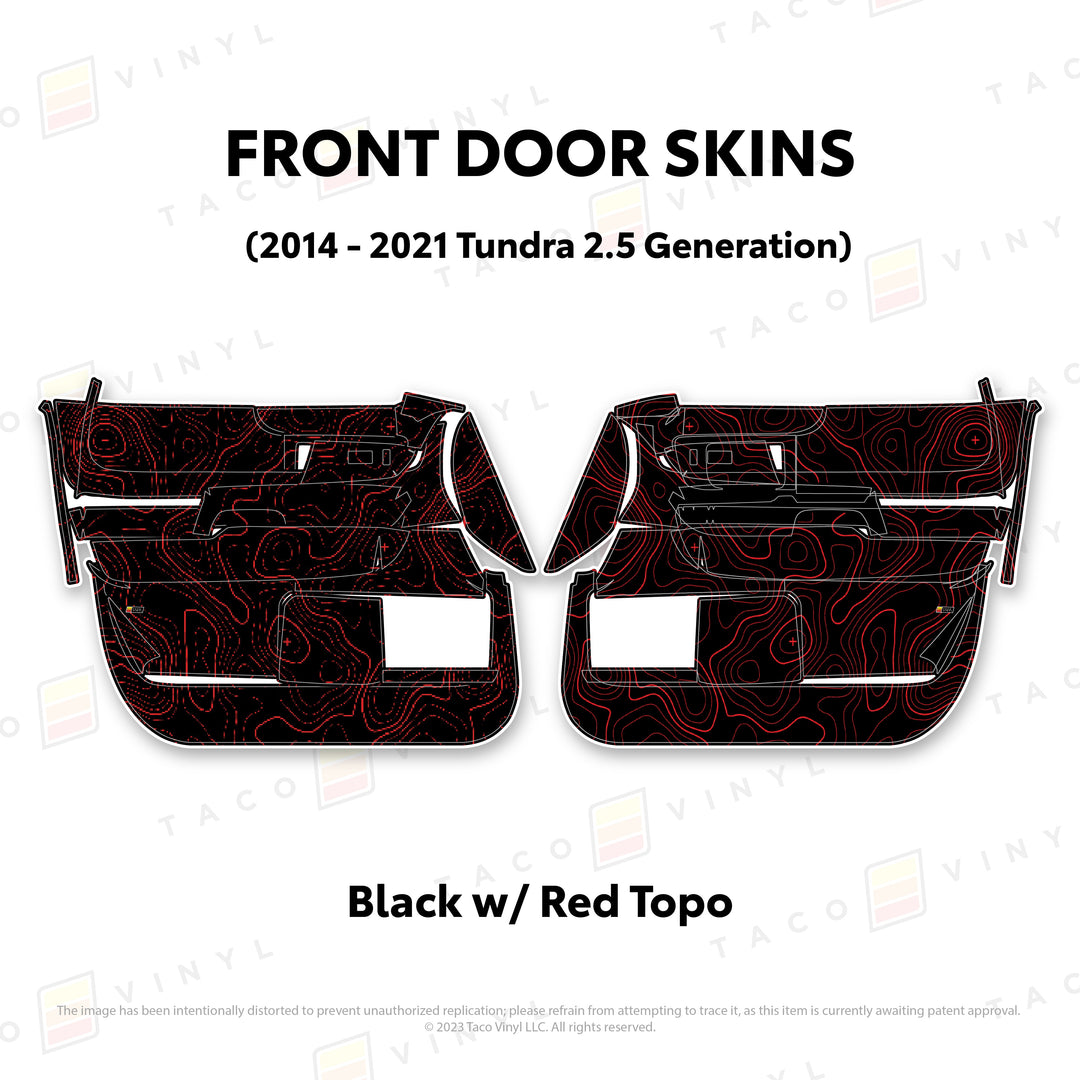 2014-21 Tundra Door Skins
