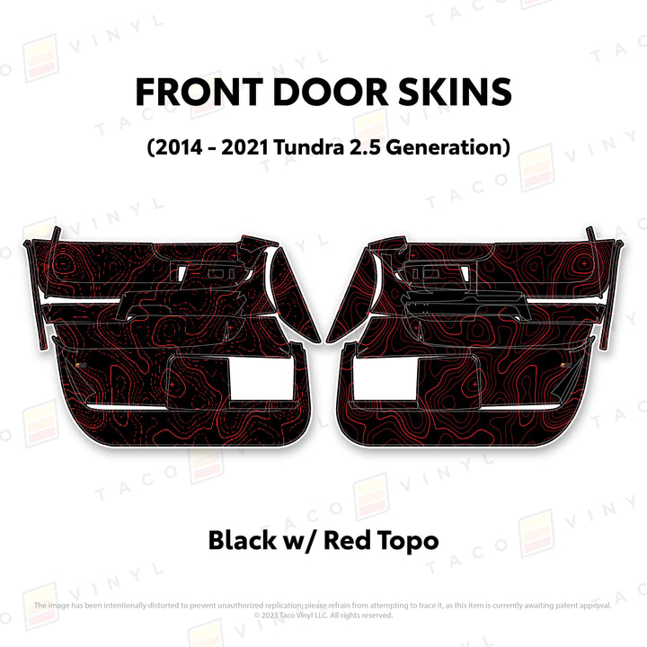 2014-21 Tundra Door Skins
