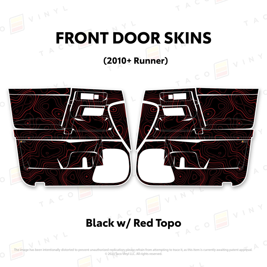 2010-24 4Runner Door Skins