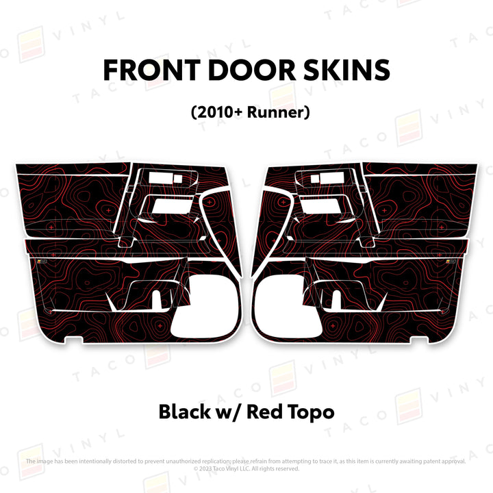 2010-24 4Runner Door Skins