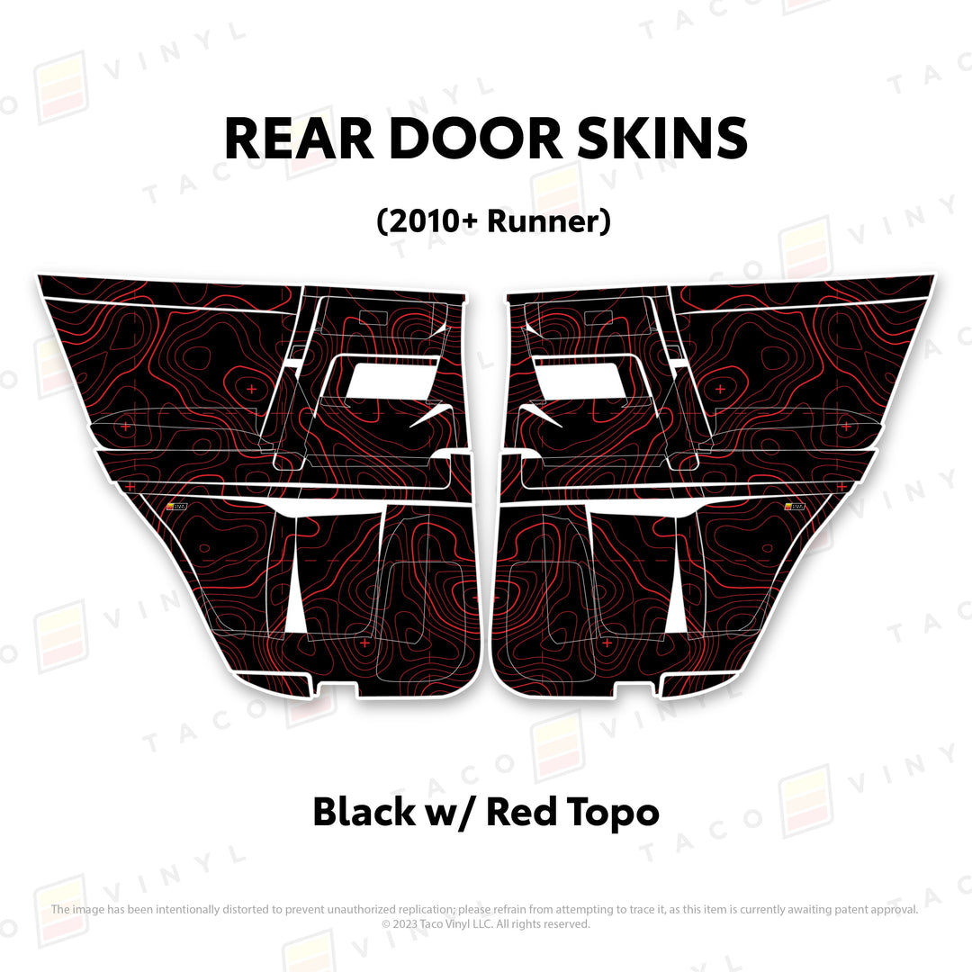 2010-24 4Runner Door Skins