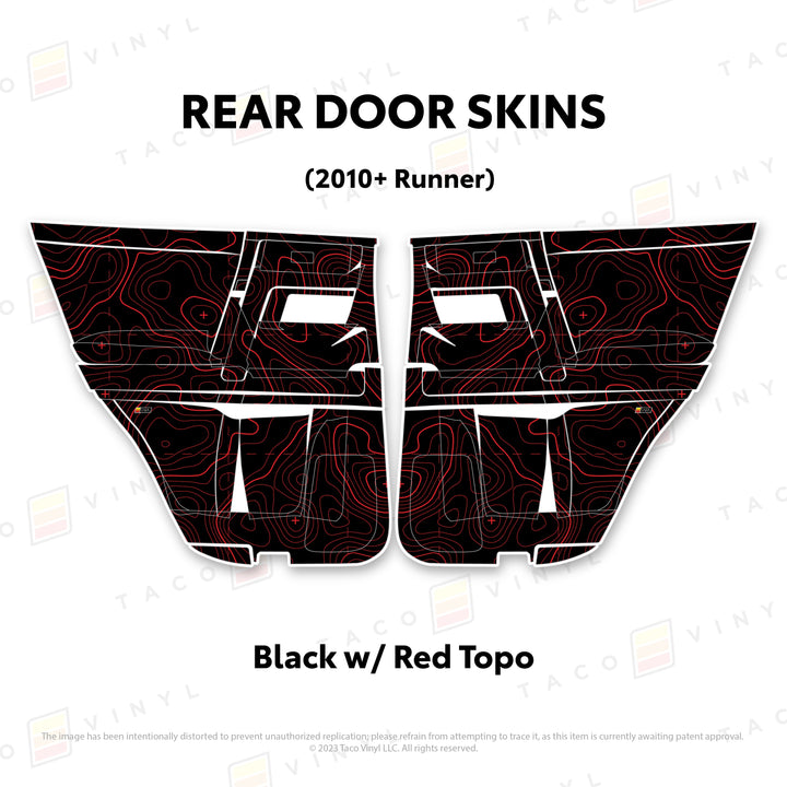 2010-24 4Runner Door Skins