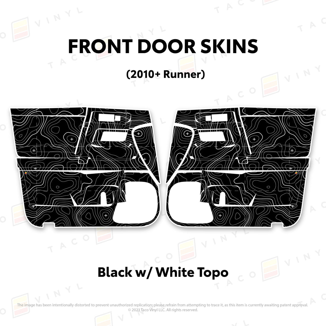 2010-24 4Runner Door Skins