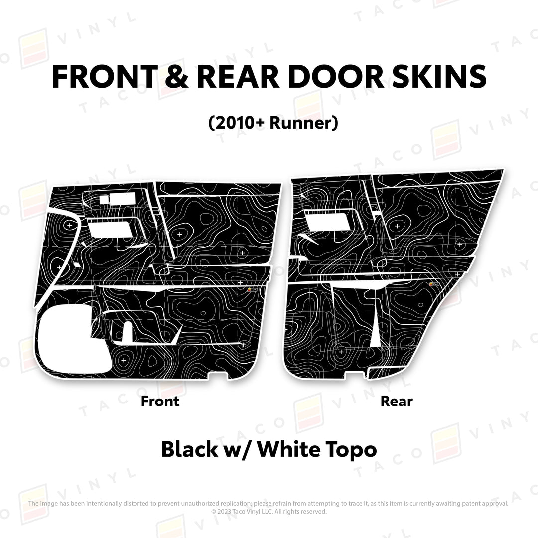 2010-24 4Runner Door Skins