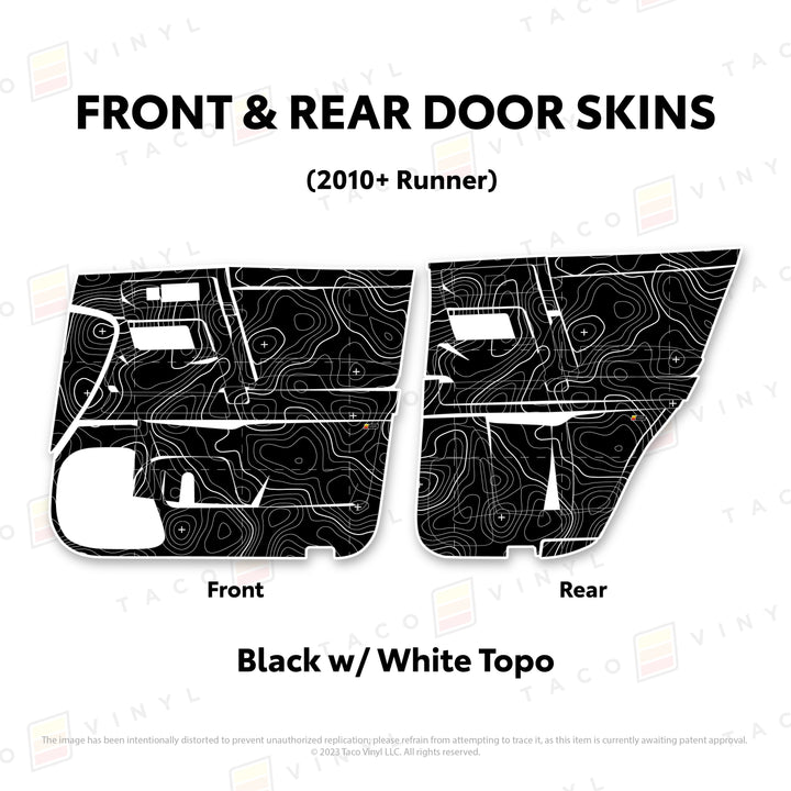 2010-24 4Runner Door Skins