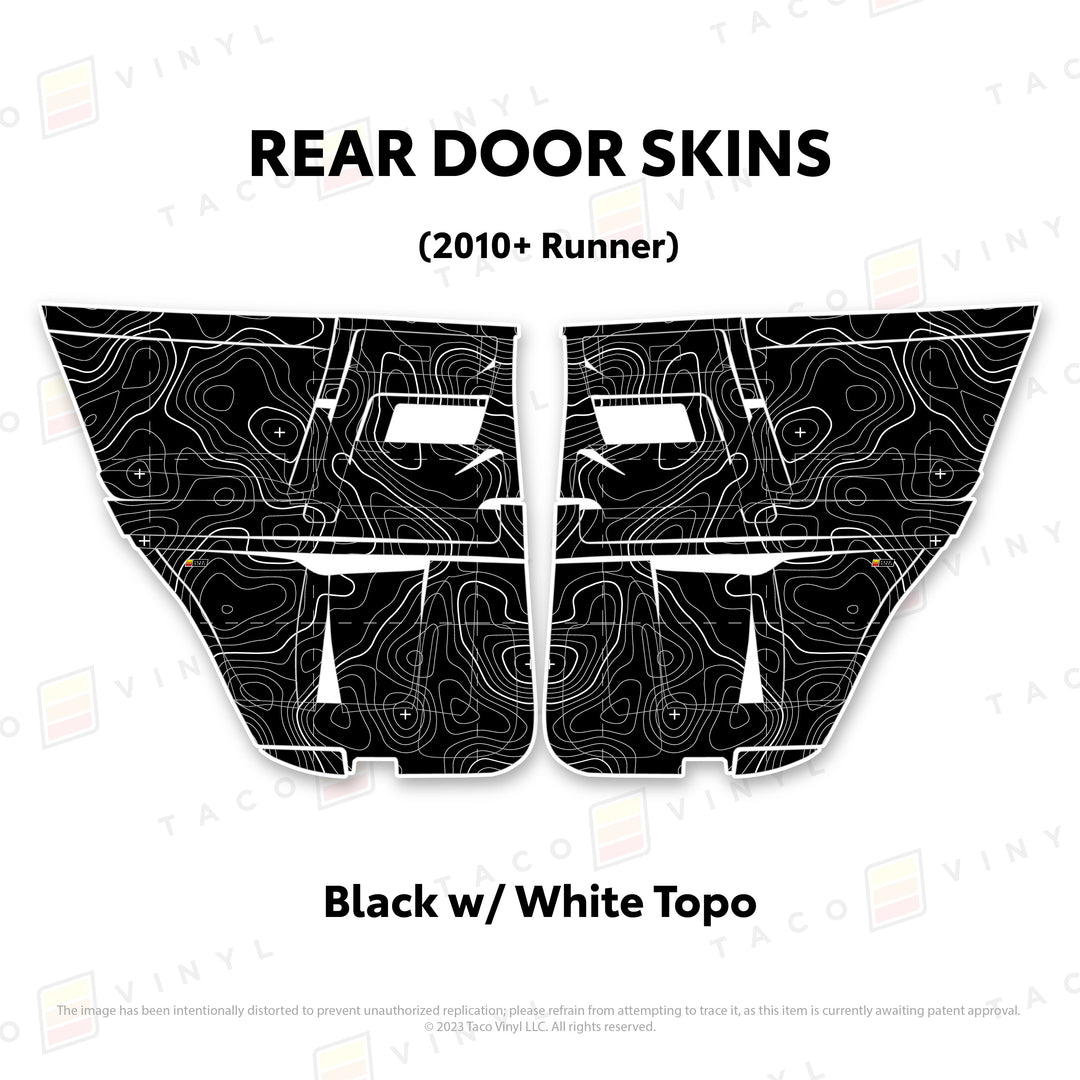 2010-24 4Runner Door Skins