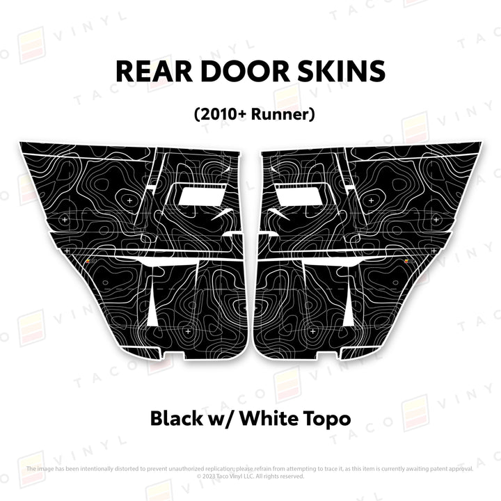 2010-24 4Runner Door Skins