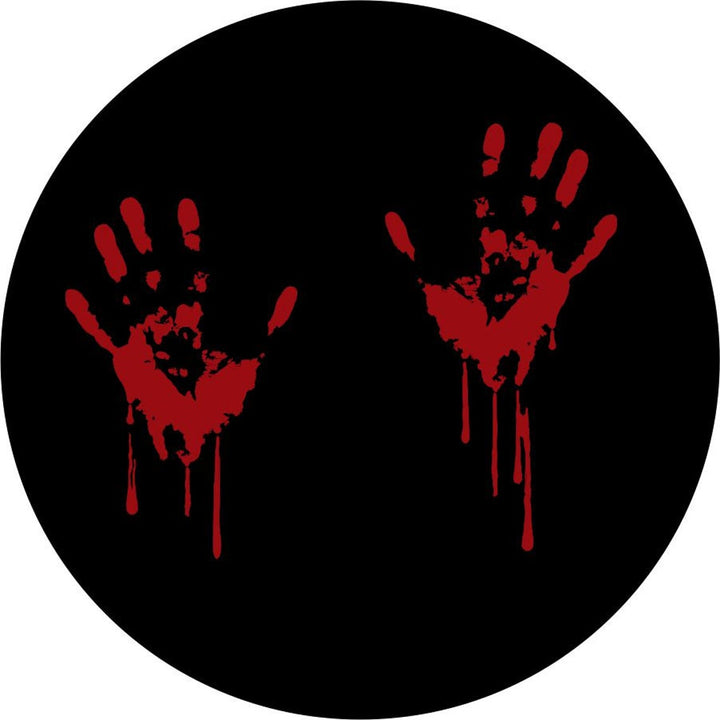 Bloody Hands Spare Tire Cover