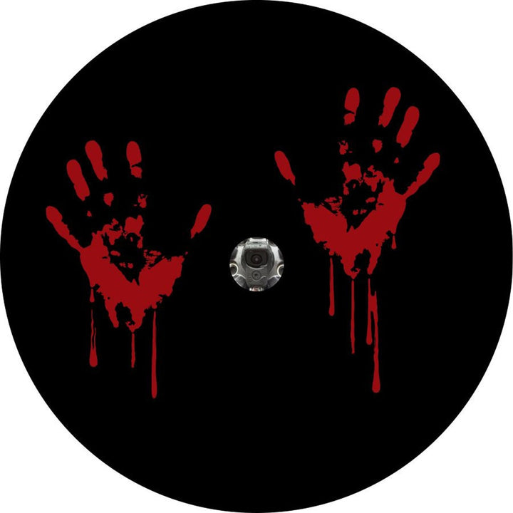 Bloody Hands Spare Tire Cover