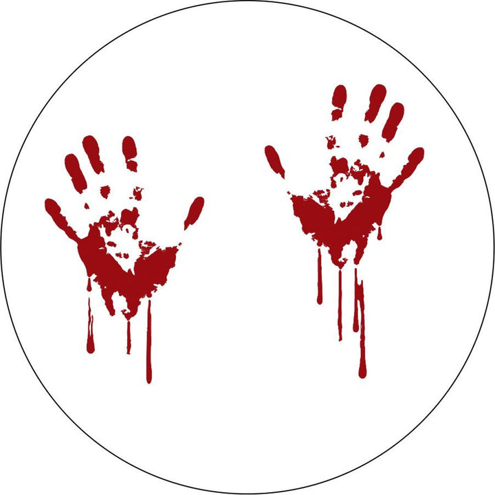 Bloody Hands Spare Tire Cover