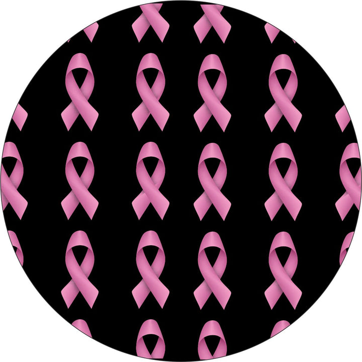 Breast Cancer Awareness Ribbons Spare Tire Cover for Jeep, RV, Camper, and More