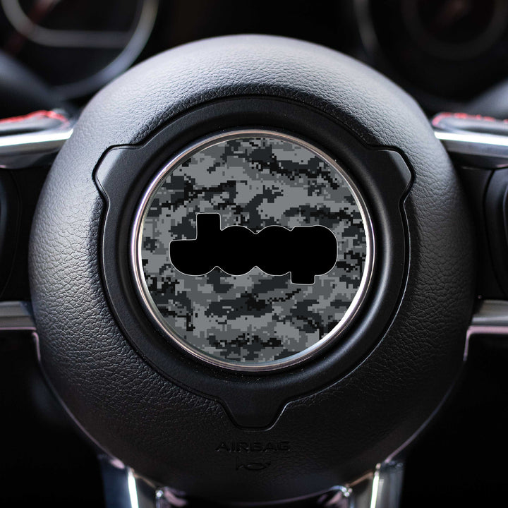 Camo Steering Wheel Decal for Jeep