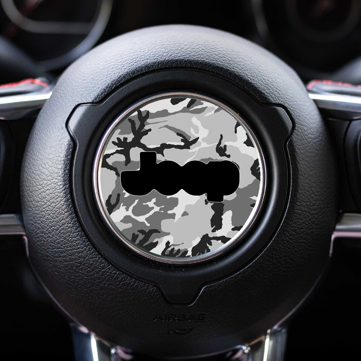 Camo Steering Wheel Decal for Jeep