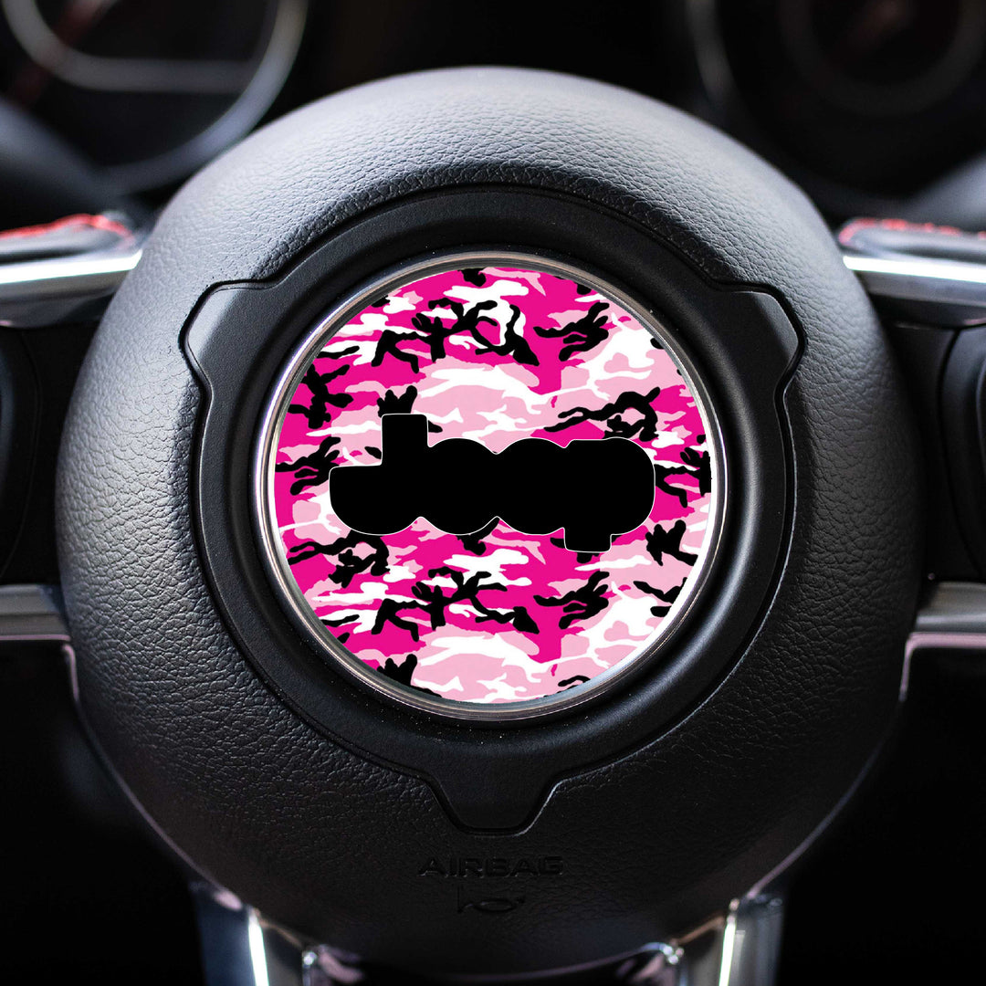 Camo Steering Wheel Decal for Jeep