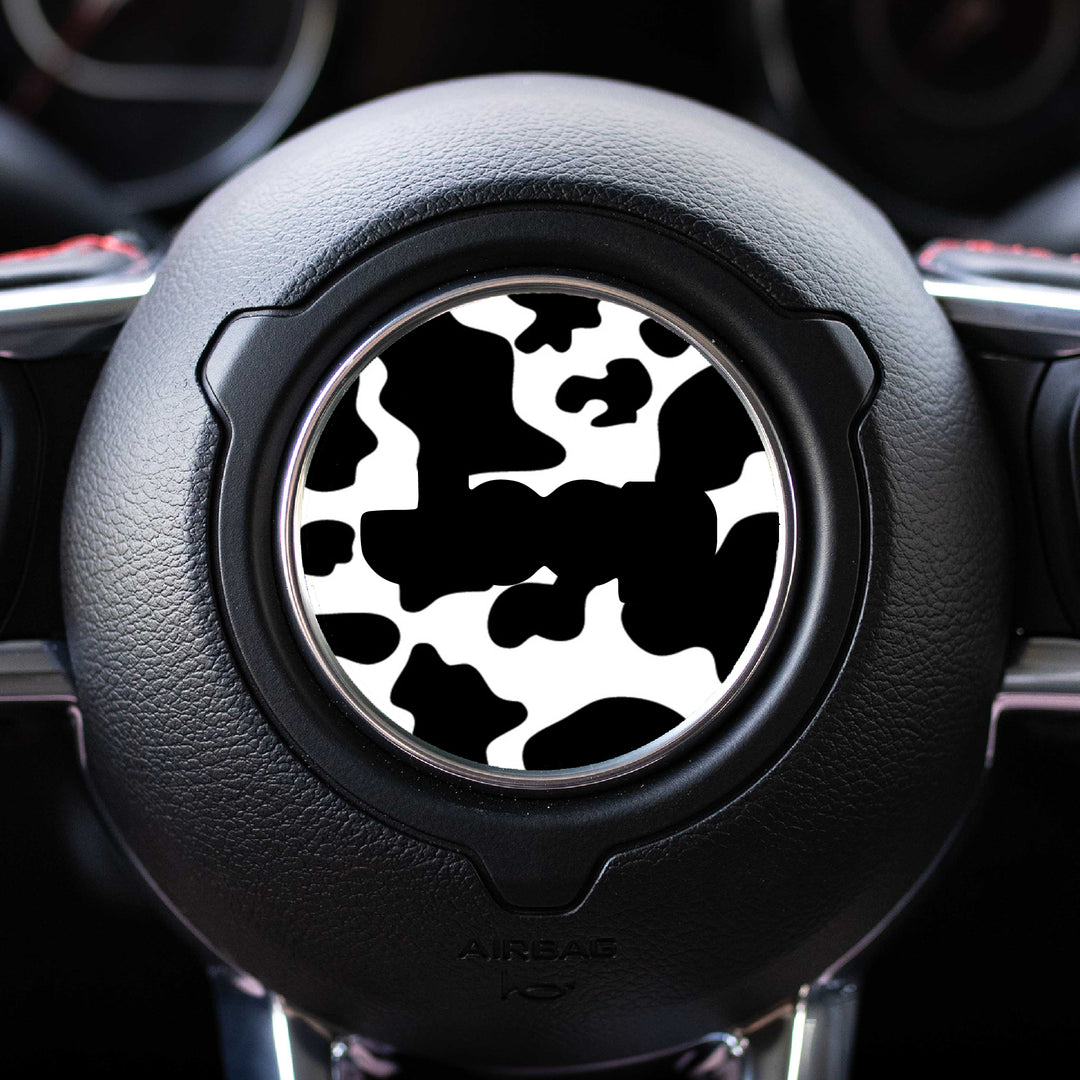 Animal Print Steering Wheel Decal for Jeep