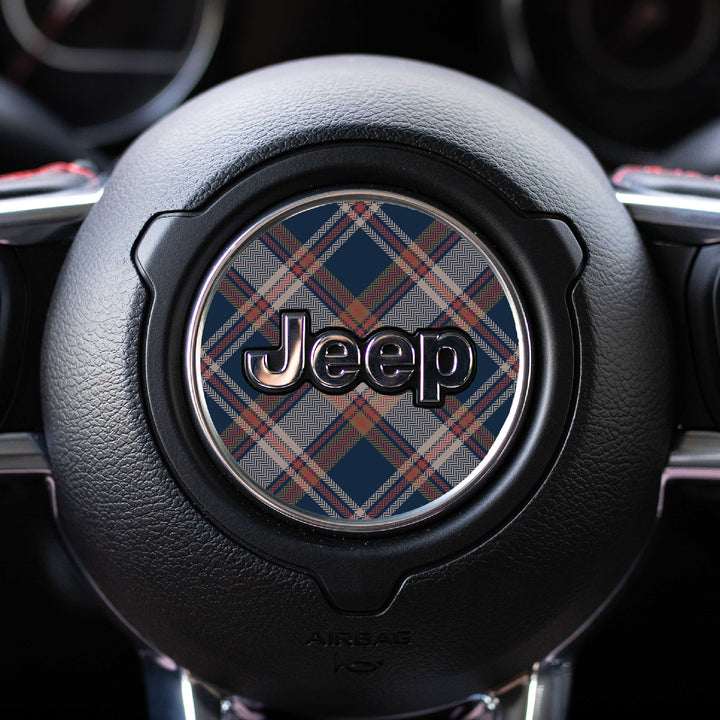 Winter Collection // Steering Wheel Decal for Jeep // Limited Edition Seasonal Prints